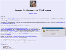 Tablet Screenshot of harihareswara.net